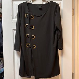 Eva Varro XL women’s tunic brass rivets